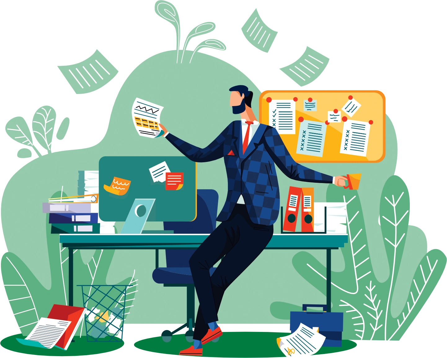 In office Happy Business Man image
